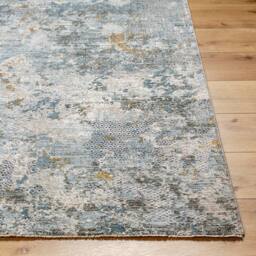 Livabliss Dresden-Vintage Green Grey Blue Yellow Traditional Boho Living Rug - Size: 200 cm x 290 cm - thumbnail 4