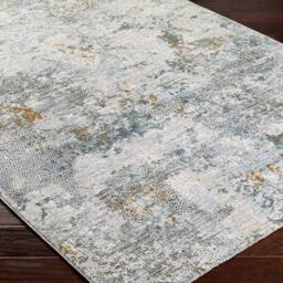 Livabliss Dresden-Vintage Green Grey Blue Yellow Traditional Boho Living Rug - Size: 200 cm x 290 cm - thumbnail 5