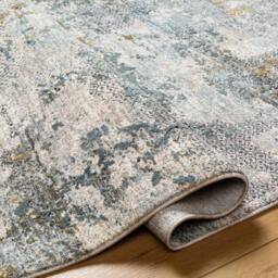 Livabliss Dresden-Vintage Green Grey Blue Yellow Traditional Boho Living Rug - Size: 200 cm x 290 cm - thumbnail 3