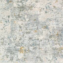 Livabliss Dresden-Vintage Green Grey Blue Yellow Traditional Boho Living Rug - Size: 200 cm x 290 cm - thumbnail 7