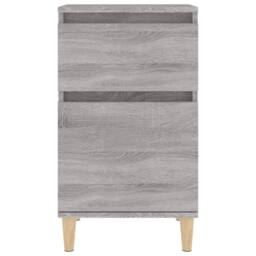 Berkfield Home Bedside Cabinets 2 pcs Grey Sonoma 40x35x70 cm - Size: 40 x 35 x 70 cm - thumbnail 6
