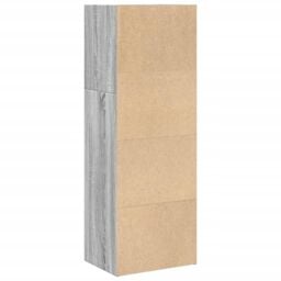 Berkfield Home Bookcase Grey Sonoma 40x30x114 cm Engineered Wood - Size: 40 x 30 x 114 cm - thumbnail 6