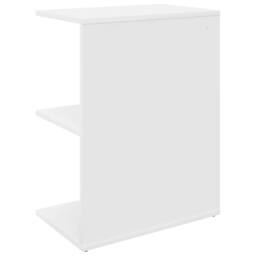 Berkfield Home Elegant Bedside Tables 2 pcs White 46.5x29x61 cm Engineered Wood - thumbnail 7