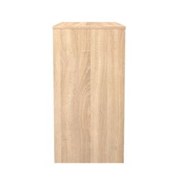 Ready Assembled 2 U Metro 4 Drawer Vanity (Ready Assembled) in Light Oak - Size: Medium - thumbnail 4