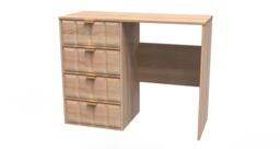Ready Assembled 2 U Metro 4 Drawer Vanity (Ready Assembled) in Light Oak - Size: Medium - thumbnail 7