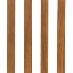 Wyld and Coco Rustic Acacia Rocking Chair Light Brown 66 x 77 x 110 cm - thumbnail 8