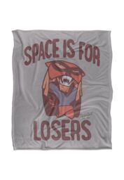 Cartoon Network Space Ghost The Pirate Silky Touch Super Soft Throw Blanket 152 X 127 cm in White - thumbnail 1