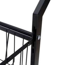 Garden Sanctuary 5-Tier Kitchen Trolley in Black - thumbnail 6