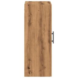 Berkfield Home Wall Mounted Cabinet Artisan Oak 69.5x34x90 cm in Brown - thumbnail 5
