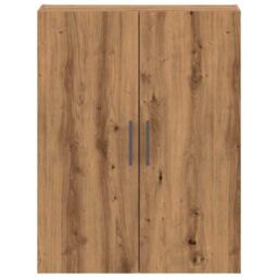 Berkfield Home Wall Mounted Cabinet Artisan Oak 69.5x34x90 cm in Brown - thumbnail 4