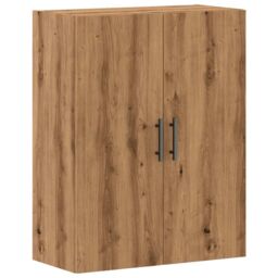 Berkfield Home Wall Mounted Cabinet Artisan Oak 69.5x34x90 cm in Brown - thumbnail 2