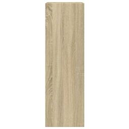 Berkfield Home Bathroom Cabinet Sonoma Oak 30x30x95 cm Engineered Wood in Brown - Size: 30 x 30 x 95 cm - thumbnail 5