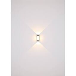 Netlighting Plixon Outdoor Modern Wall Lamp Anthracite Matt IP54 LED 3000K in Grey - thumbnail 6