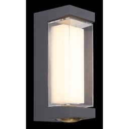 Netlighting Plixon Outdoor Modern Wall Lamp Anthracite Matt IP54 LED 3000K in Grey - thumbnail 3