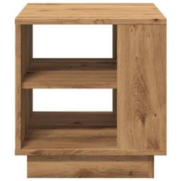 Berkfield Home Coffee Table Artisan Oak 40x40x43 cm Engineered Wood in Brown - Size: 40 x 40 x 43 cm - thumbnail 4