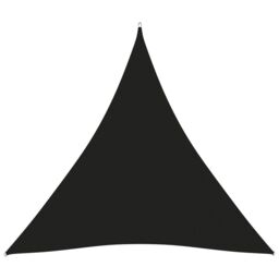 Berkfield Home Sunshade Sail Oxford Fabric Triangular 3.6x3.6x3.6 m Black
