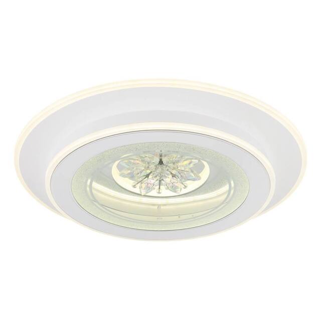 Netlighting Bluma Semi Ceiling Light White 2700-6500K LED Dimmable Remote Timer - image 1