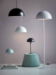 Nordlux Modern Indoor Table Lamp Black Metal E14 Dome Shade - Mains Powered, IP20 - thumbnail 5