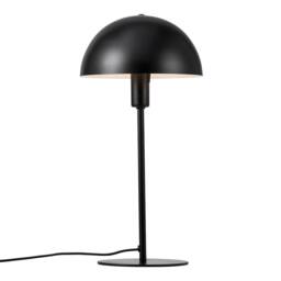 Nordlux Modern Indoor Table Lamp Black Metal E14 Dome Shade - Mains Powered, IP20 - thumbnail 2