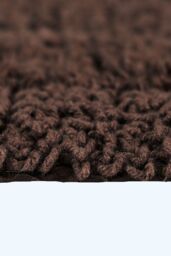 Homescapes Luxury Bath Mat Reversible 100% Cotton 1600GSM, 50 x 80cm, Extra Soft in Chocolate - Size: 50 x 80 cm - thumbnail 4