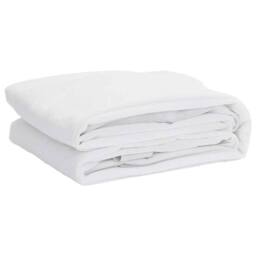 Berkfield Home Mattress Protector White 120x220 cm Waterproof - thumbnail 3