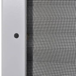 Berkfield Home Plisse Insect Screen for Windows Aluminium 80x100 cm in Black - thumbnail 6