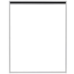 Berkfield Home Plisse Insect Screen for Windows Aluminium 80x100 cm in Black - thumbnail 4