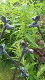 Inspirational Gifting Giraffe Family Sculpture Ornament with an Aged Bronze Finish - thumbnail 4