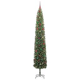 Berkfield Home Artificial Christmas Tree with 300 LEDs with Stand Green 300 cm - thumbnail 3