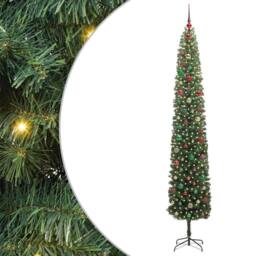 Berkfield Home Artificial Christmas Tree with 300 LEDs with Stand Green 300 cm - thumbnail 2
