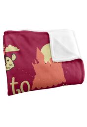 Harry Potter Back to Hogwarts Platform 9 3 4 Chibis Officially Licensed Silky Touch Super Soft Throw Blanket 152x127 cm in White - thumbnail 3
