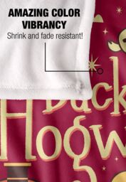 Harry Potter Back to Hogwarts Platform 9 3 4 Chibis Officially Licensed Silky Touch Super Soft Throw Blanket 152x127 cm in White - thumbnail 4
