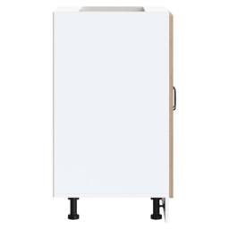 Berkfield Home Sink Base Cabinet Kalmar Sonoma Oak 60x46x81.5 cm Engineered Wood in Tan - thumbnail 6
