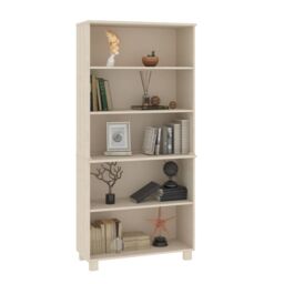 Berkfield Home Highboard HAMAR Solid Wood Pine Honey Brown - thumbnail 5