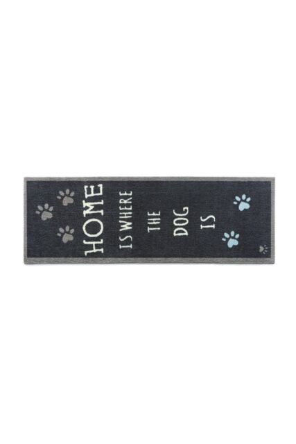 My Mat Home 2 Washable Indoor Nylon Mat in Black - Size: 50 cm x 75 cm - image 1