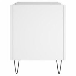 Berkfield Home Record Cabinet White 74.5x38x48 cm Engineered Wood - thumbnail 5
