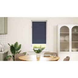 Berkfield Home Roller Blind Blackout 60 x 120 cm Marine / Blue - thumbnail 2