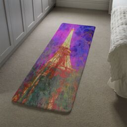 Benjamin Tate Design Pinky Tower Runner Rug in Natural - Size: 67 cm x 230 cm - thumbnail 4