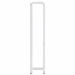 Berkfield Home Towel Rack White 12.5x12.5x60 cm Steel