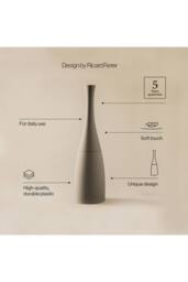 Cosmic Toilet brush & holder, Lime, Soft-finish coating, Saku Collection in Lime - thumbnail 4