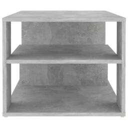 Berkfield Home Modern Coffee Table Concrete Grey 100x50x40 cm Engineered Wood - Size: 100 x 50 x 40 cm - thumbnail 5