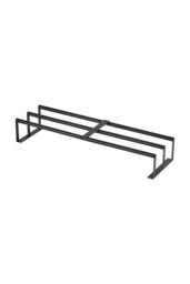 Living and Home 71cm Premium Iron Space-Saving Bathroom Wall Mounted Towel Rack in Black - thumbnail 3