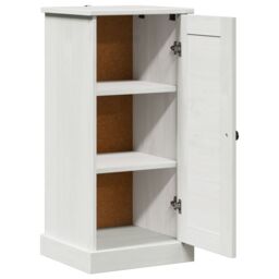 Berkfield Home Bathroom Cabinet with Shelf with Storage with Door Antique white MDF - thumbnail 5