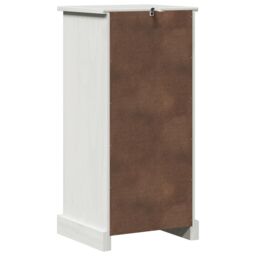 Berkfield Home Bathroom Cabinet with Shelf with Storage with Door Antique white MDF - thumbnail 8