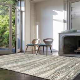 The Rug Shop UK Beige Modern Easy to clean Machine Made Abstract Abstract Area Rug - Size: 200 cm x 290 cm - thumbnail 1