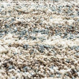 The Rug Shop UK Beige Modern Easy to clean Machine Made Abstract Abstract Area Rug - Size: 200 cm x 290 cm - thumbnail 6