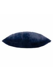 Paoletti Empress Alaskan Faux Fur Cushion in Navy - Size: 45 cm x 45 cm - thumbnail 2