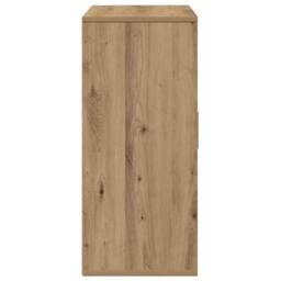 Berkfield Home Sideboard Artisan oak 60 x 31 x 70 cm Engineered wood in Brown - thumbnail 7