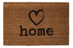 Orsina Charm Coir Doormat in Natural - Size: 100 cm diameter - thumbnail 1