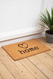 Orsina Charm Coir Doormat in Natural - Size: 100 cm diameter - thumbnail 2